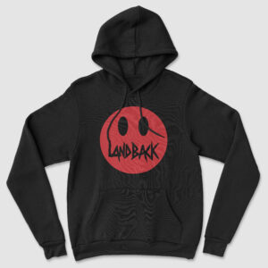 Landback Red Smiley Hoody