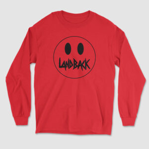 Landback Red Smiley Longsleeve