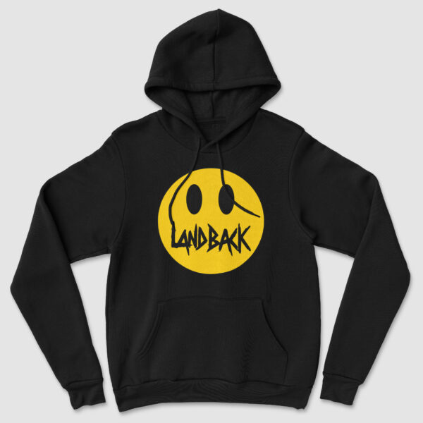 Landback Yellow Smiley Hoody