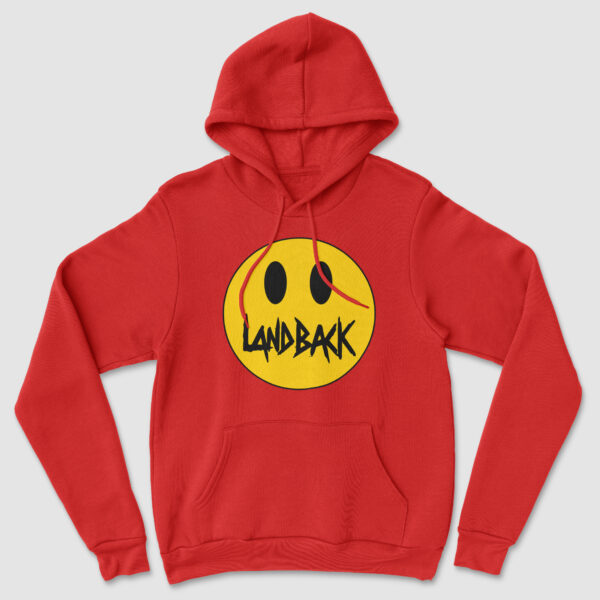 Landback Yellow Smiley Hoody - Image 2
