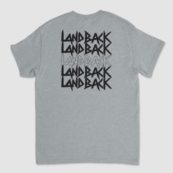 Landback Yellow Smiley Left Chest T-Shirt - Image 5