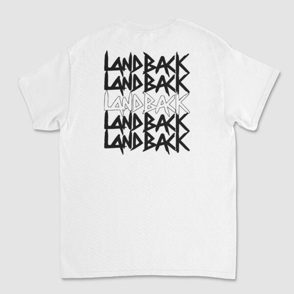 Landback Yellow Smiley Left Chest T-Shirt - Image 7