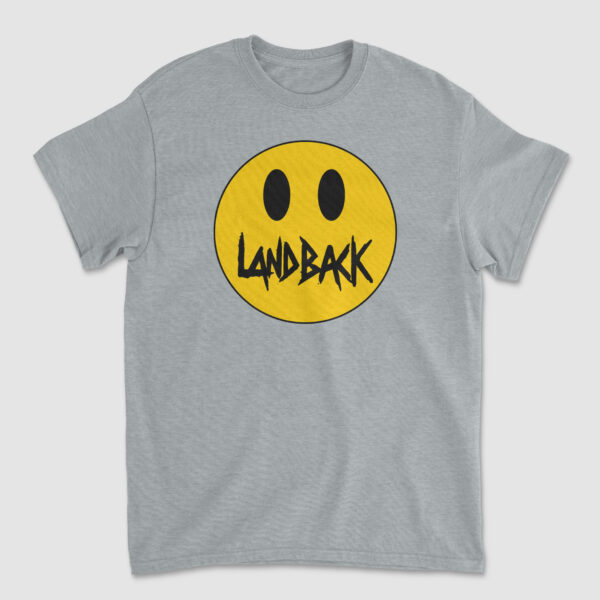 Landback Yellow Smiley T-Shirt - Image 2
